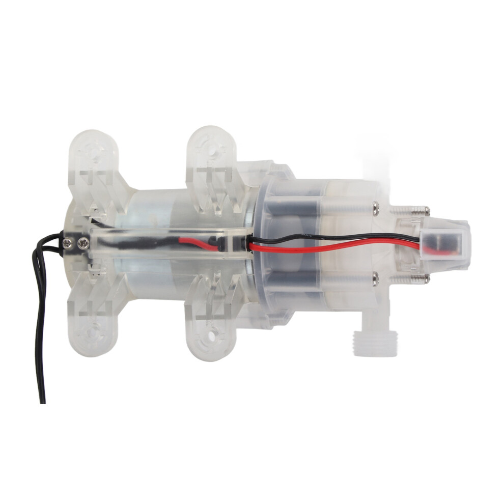 Compact 12V Diaphragm Pump with Filter