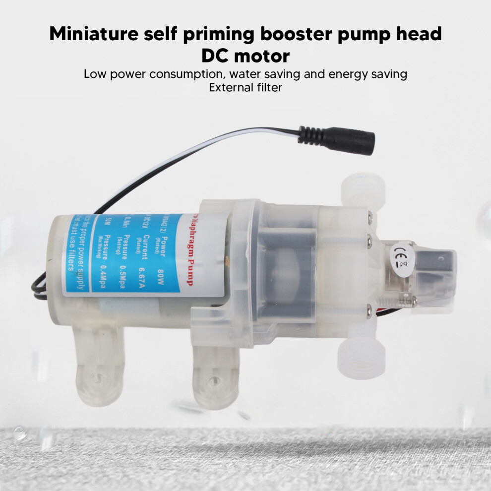 Lightweight 12V Self Priming Pump 6L/min