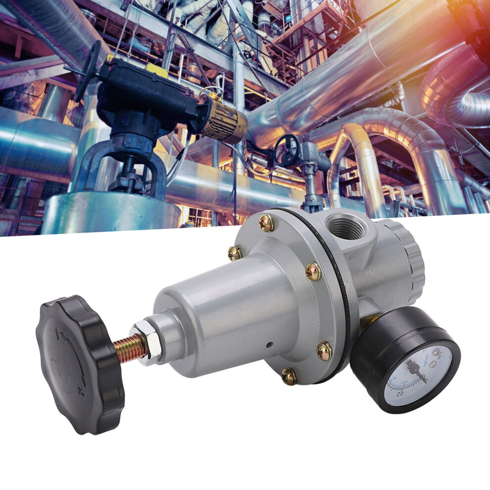 Pneumatic Air Source Pressure Reducer Aluminium