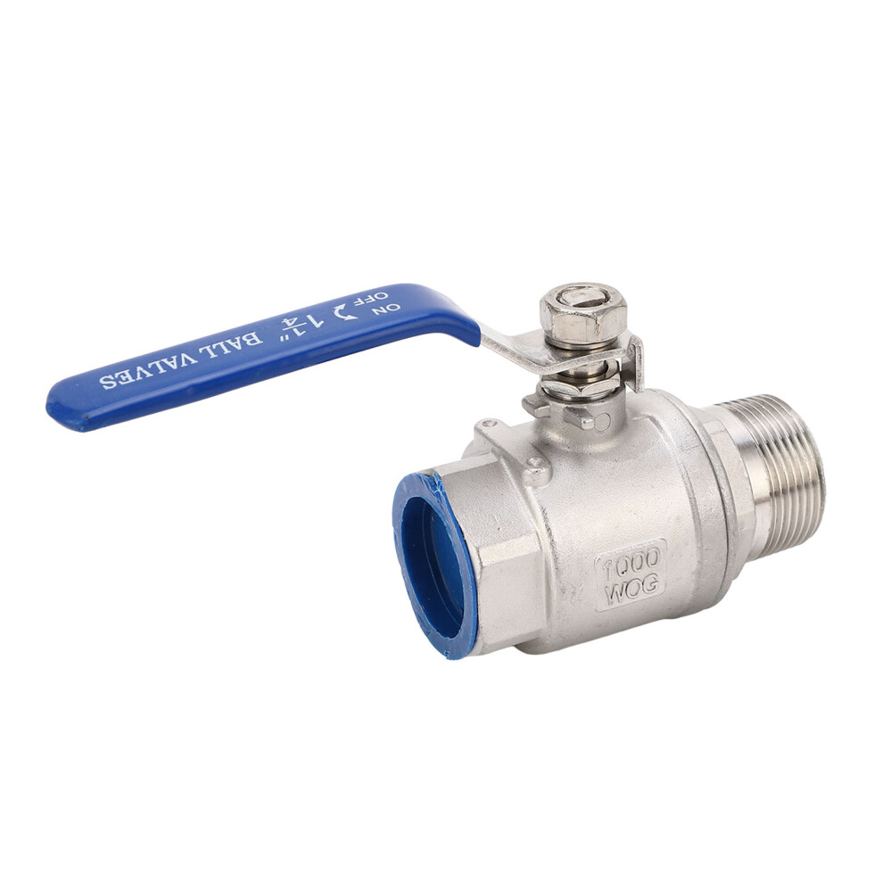1 1/4In Dn32 304 Ss Ball Valve 1000Wog 7444352448616