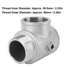 5-Way Non Return Valve 16MPa DN50 Aluminium