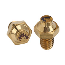 Lightweight Pedal Bolts Titanium 8pcs