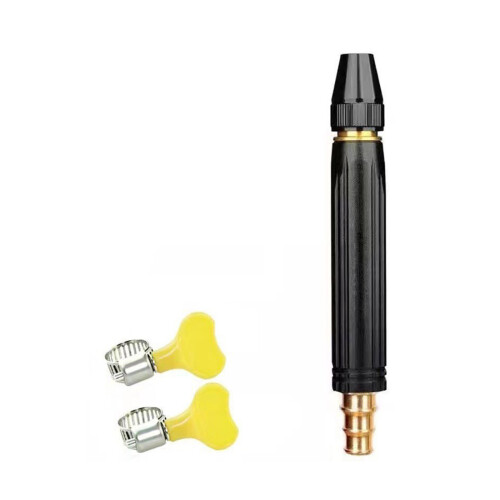 Leak Proof Heavy Duty Plastic Water Hose Nozzle-plastic 1 Set