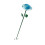 Long Lastingly Iron Flower Garden Decoration-light blue 1