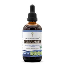 Secrets of the Tribe Yerba Mate USDA Organic Tinktur | Alkohol-fri extrakt, högpotenta örtdroppar