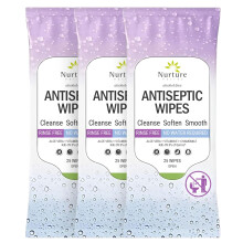 Nurture XL Antibacteriële Lichaams- & Handdoekjes | Alcoholvrije Antiseptische Doekjes voor Desinfectie