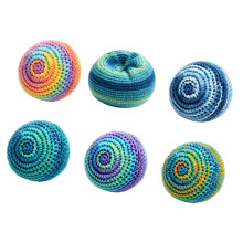 Soft Woven Footbags Perfect For Indoor And Outdoor-6pcs