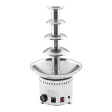 Schokoladenbrunnen - HELLOSHOP26 - 4 Etagen - 6 kg - 230 W - Edelstahl