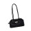 Multiple Compartments Single Shoulder Bag PU Leather-Black 1