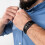 Herren-Lederarmband Silber, eleganter Armschmuck, perfektes Geburtstagsgeschenk für Ehemann oder Freund 3