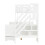 Bunk Bed with Two Storage Drawers and Side Hidden Storage Compartments 9
