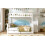 Bunk Bed with Two Storage Drawers and Side Hidden Storage Compartments 14