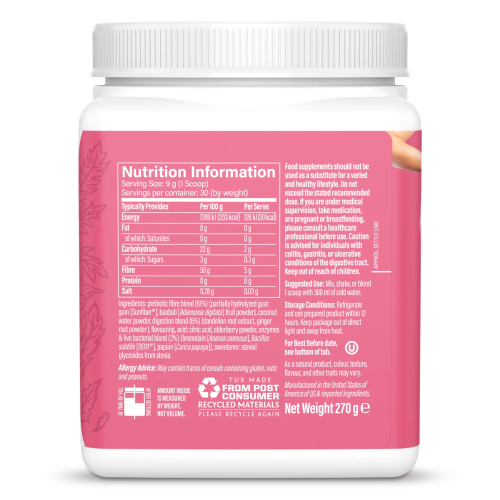 Sunwarrior Shape Digest Well Pineapple Vanilla Drink Mix – 270g 2