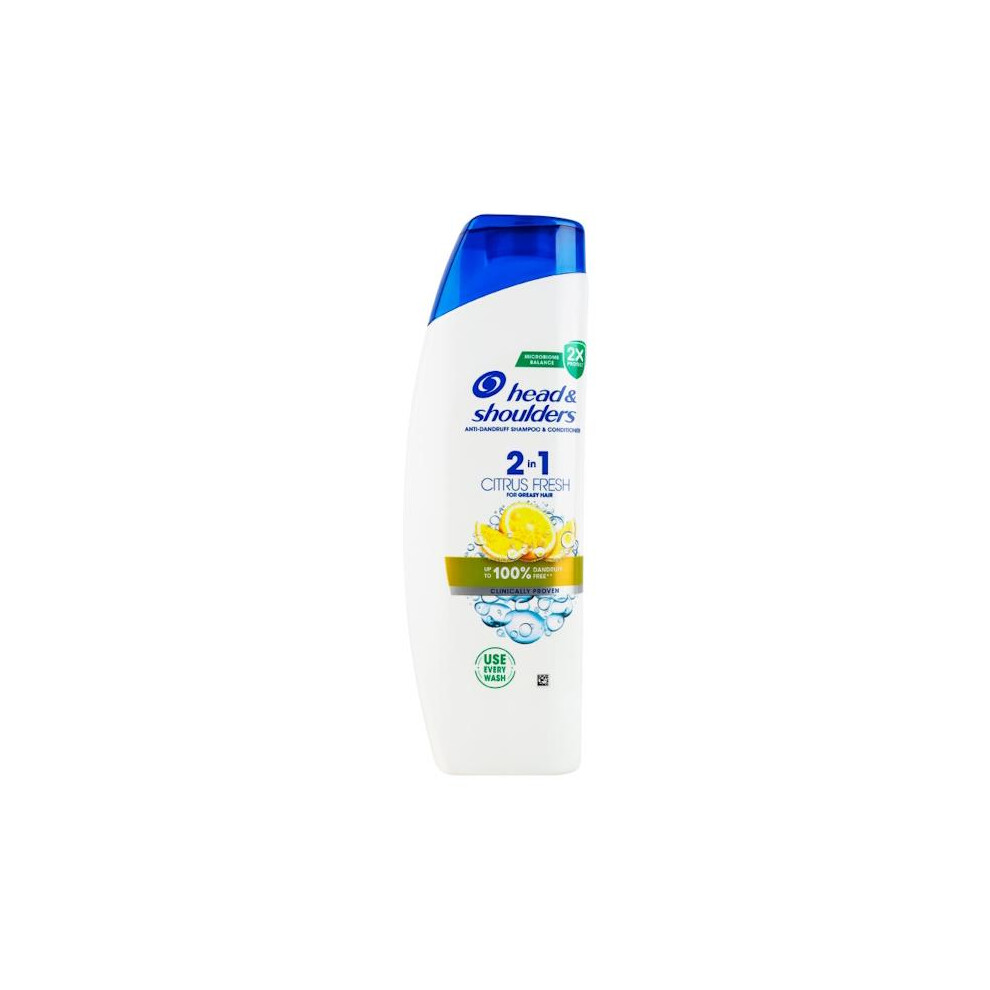 Head & Shoulders 2In1 Shampoo Citrus Fresh 330Ml