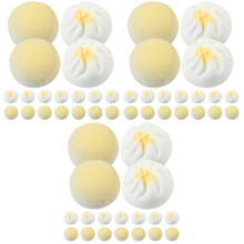 72St Miniatuur Resin Stoombroodjes Decor Assorti Kleur Voor Mini Huis