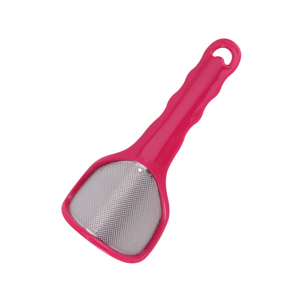 Red (Rose ) Stainless Steel Foot File To Remove Dead Skin, Foot Grinder, Foot Rubbing Board, Foot Grinding Stone, Pedicure Artifact, Foot File Tool