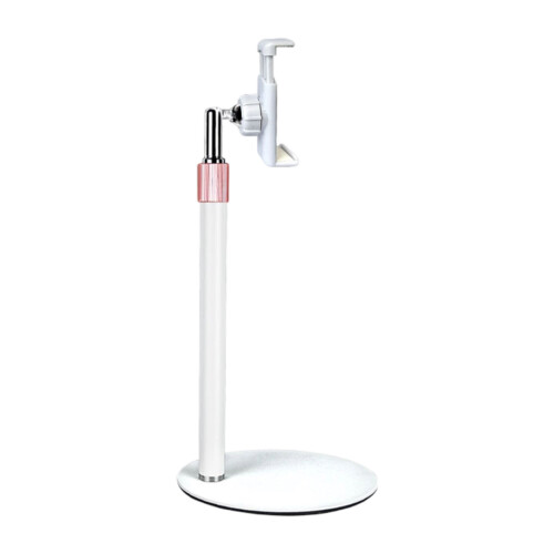 Rotatable Alloys Desktop Stand For Computer-White 6.5 to 9.5cm