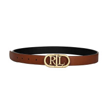 Ralph Lauren Womens/Ladies Logo Leather Reversible Belt