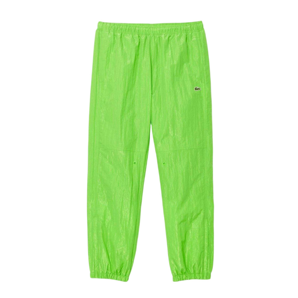 Lacoste (L, Lime ) Mens Woven Tracksuit Bottoms Green