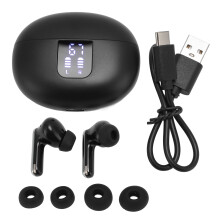 Noise Cancelling Wireless Earbuds Black