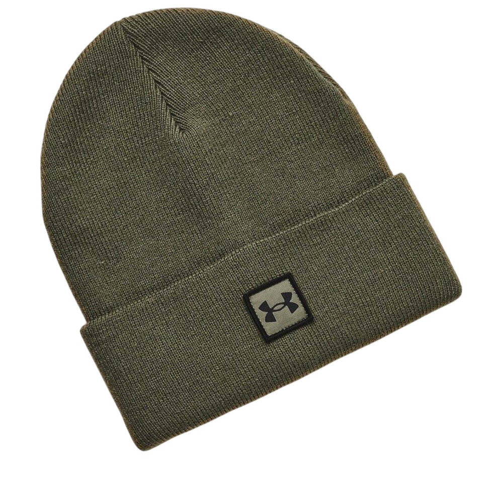 Under Armour (One Size, Marine Od ) Mens Halftime Logo Beanie Green