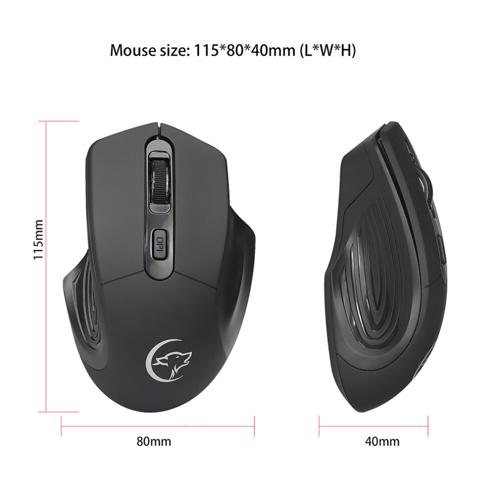 Ywyt G838 2400Dpi Wireless Gaming Mouse 7444352519293