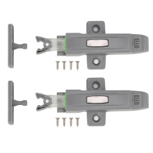 2 Pack Cabinet Door Rebounder ABS Plastic