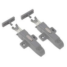 ABS Wardrobe Rebound Latch 2 Pack