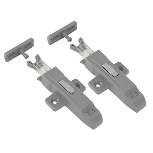 ABS Wardrobe Rebound Latch 2 Pack