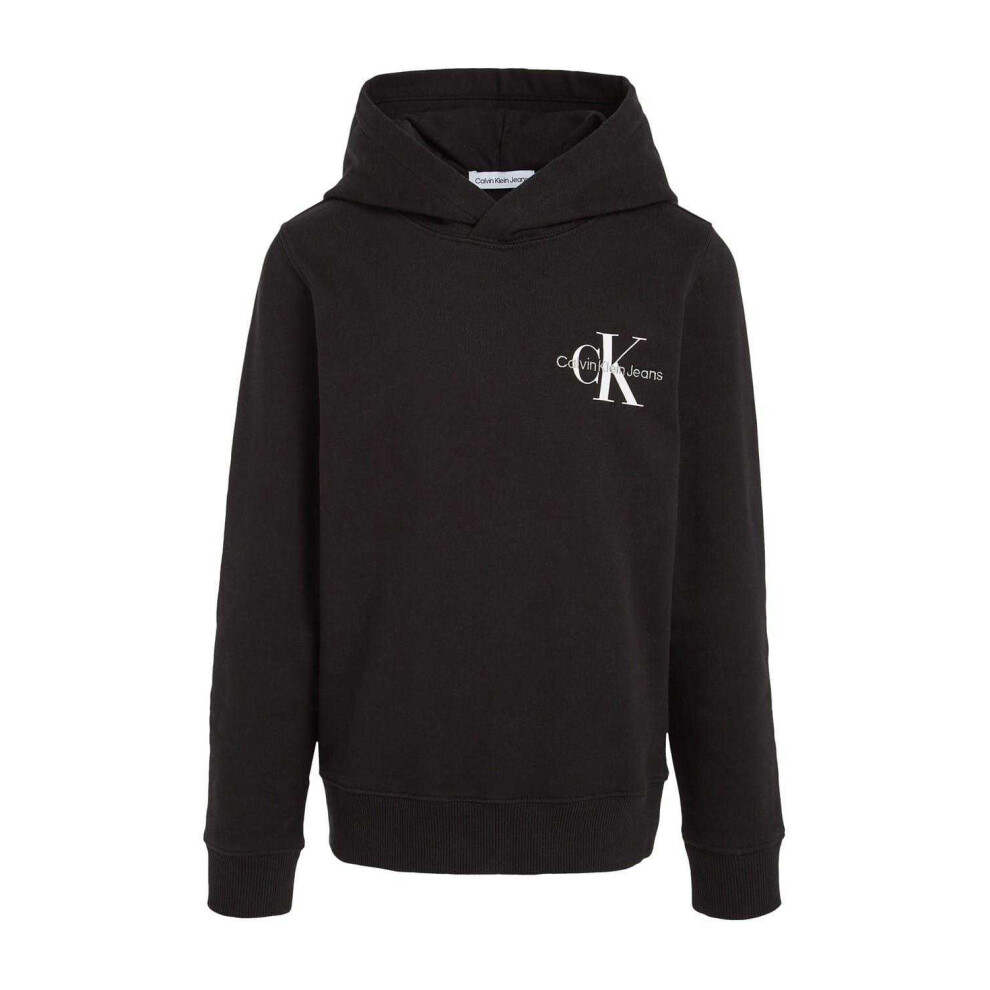 Calvin Klein (8 Years, Black) Childrens/Kids Logo Hoodie