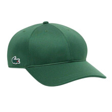 (One Size, Green) Lacoste Unisex Adult Tech Logo Cotton Twill Baseball Cap