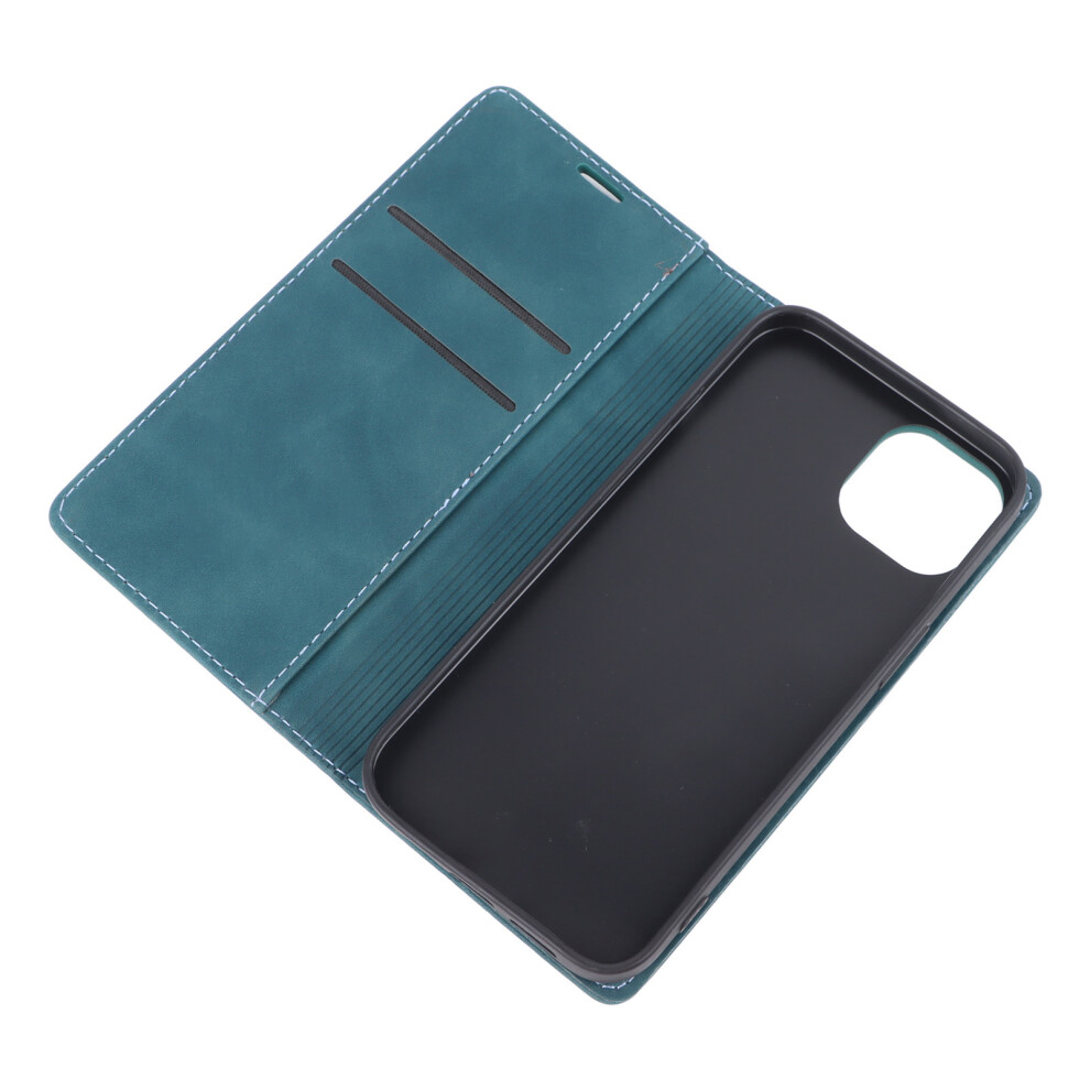 Pu Leather Wallet Case For Iphone 11 Blue 7444352479658