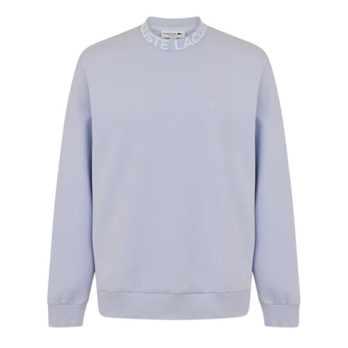Lacoste Lacoste Mens Lettering Crew Neck Sweatshirt
