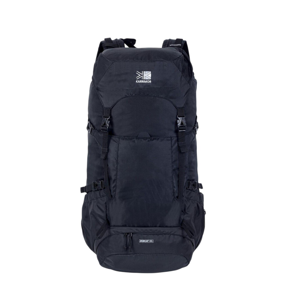 Karrimor Bobcat Logo Hiking 65L Rucksack Black