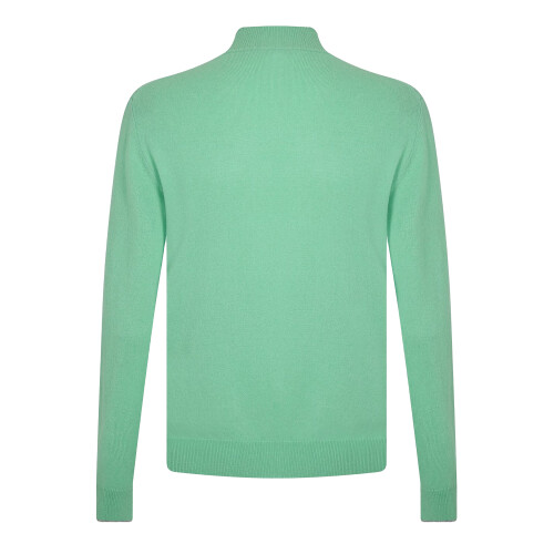Callaway (M, Mantis) Callaway Mens Zip Neck Sweater Top 1
