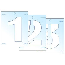 Scan Letter & Number Stencil Kit