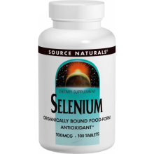 Source Naturals Selenium 100mcg Tablets - 100 Count