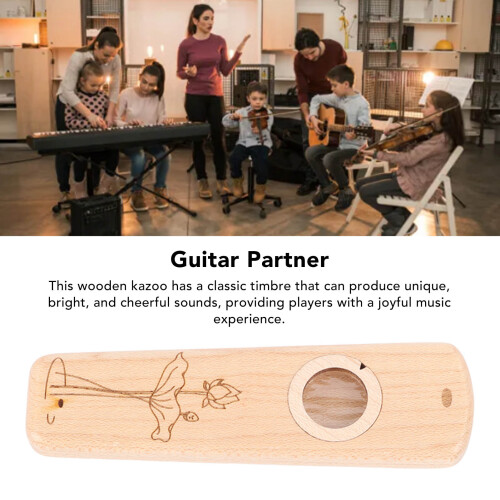 Classic Timbre Wood Kazoo Portable