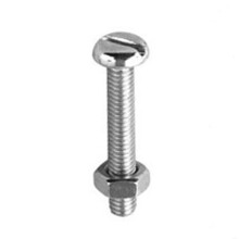 Securpak Zinc Plated Screw Bolts (Pack of 4)