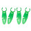 4Pack Durability Paddles Board Leashes Clip Paddles Board-Green 1