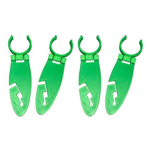 4Pack Durability Paddles Board Leashes Clip Paddles Board-Green