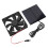 Portable 12W Solar Fan for Shed 1