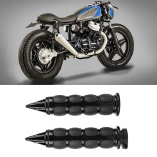 Black Handlebar Grips 25mm, Fit Yamaha Honda