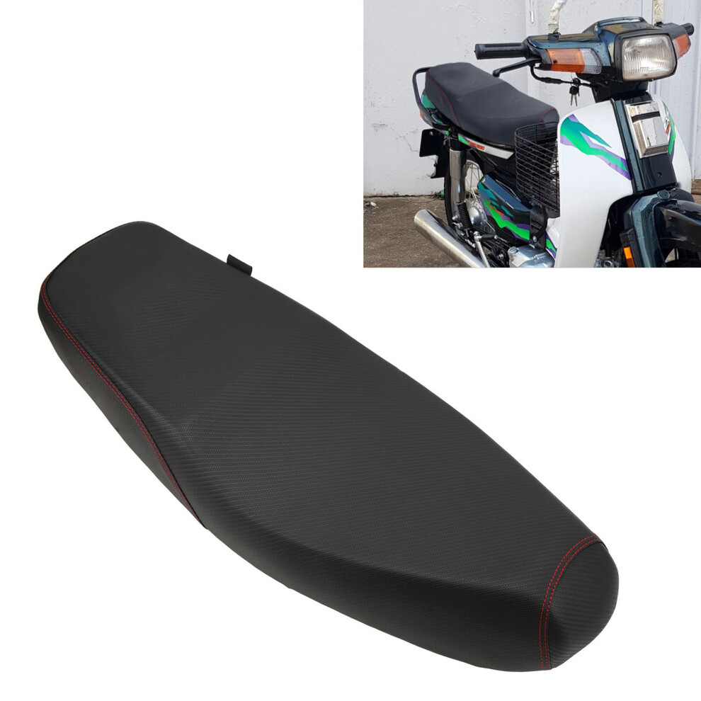 Ex5 Motorcycle Saddle Pad Pu Leather Black 7444352524136