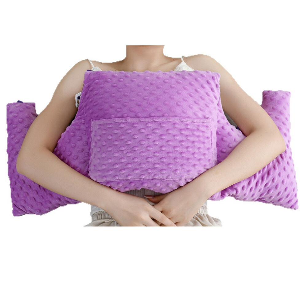 Breast surgery pillow, post-operative recovery pillow, lumbar support cushion 85 x 30 cm