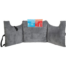Breast surgery pillow, post-operative recovery pillow, lumbar support cushion, Grey