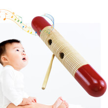 Red Wooden Musical Instruments for Kids