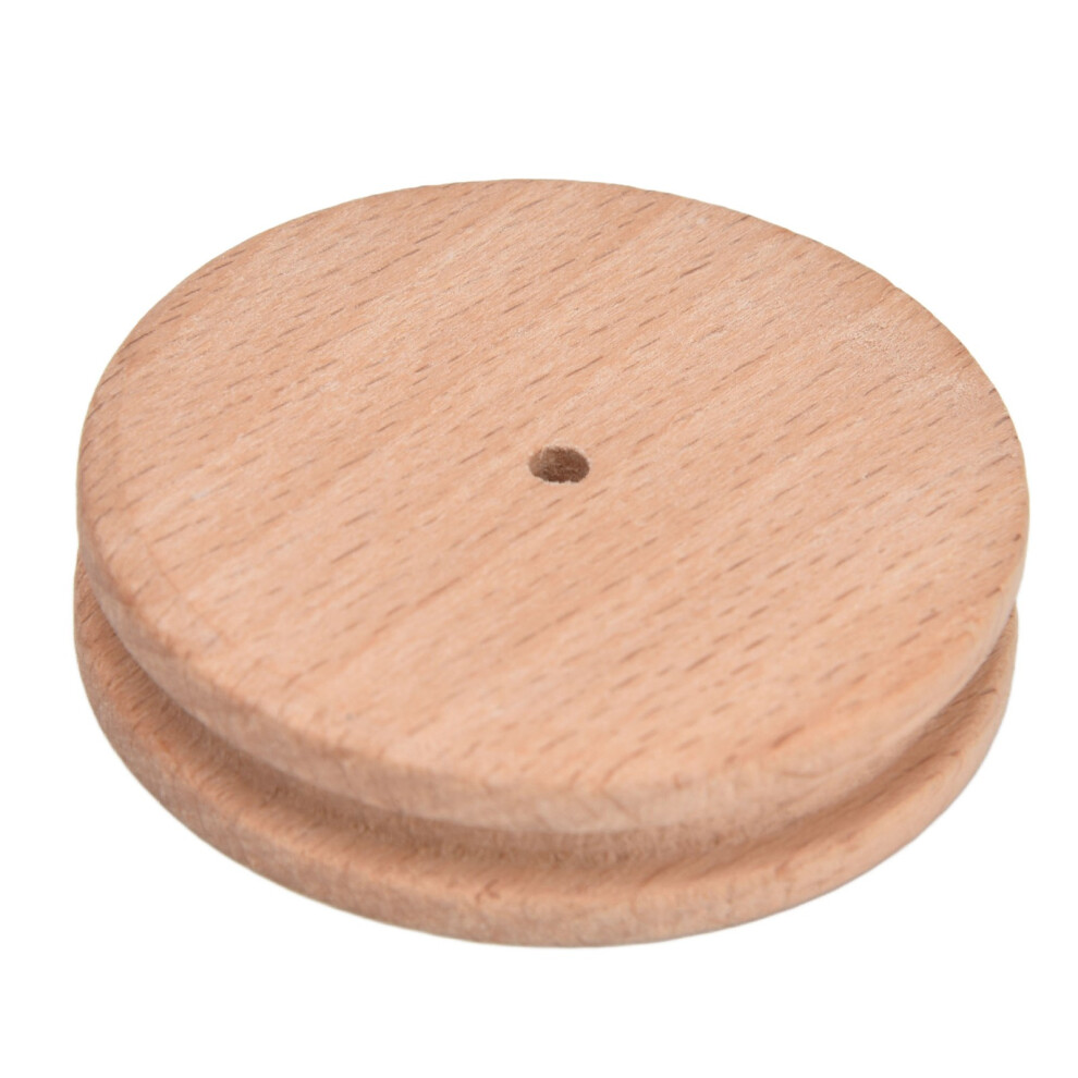 10 Round Beech Wood Burnishers for Leather