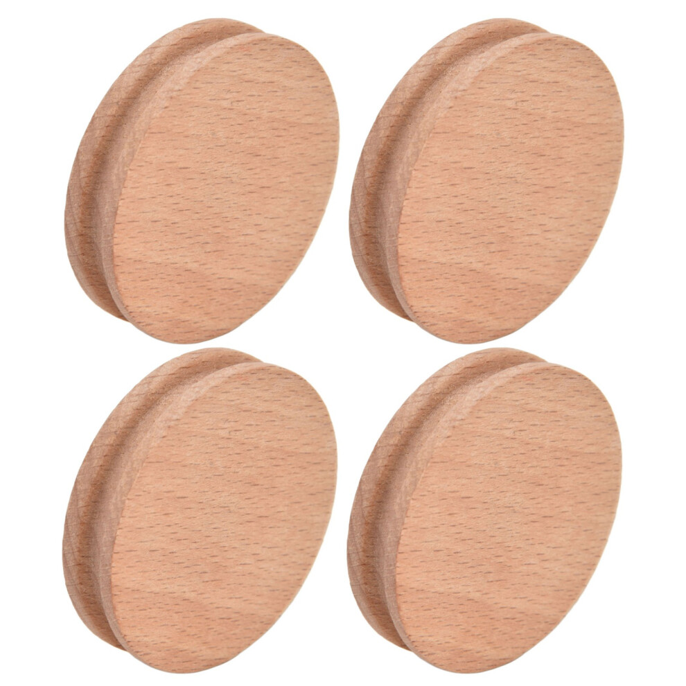 Beech Wood Round Edge Burnisher 10 Pack