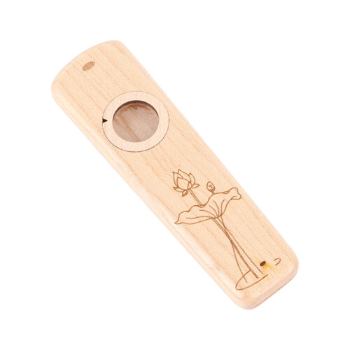 Tragbares Holz Kazoo Musik Geschenk